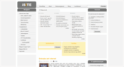 Desktop Screenshot of isite.hu