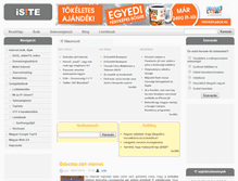 Tablet Screenshot of isite.hu